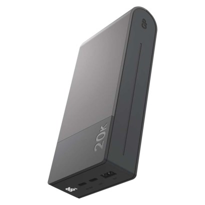 GP M2+ Series powerbank, 20 000 mAh, 22,5 W, siva