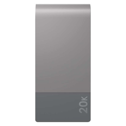 GP M2+ Series powerbank, 20 000 mAh, 22,5 W, siva