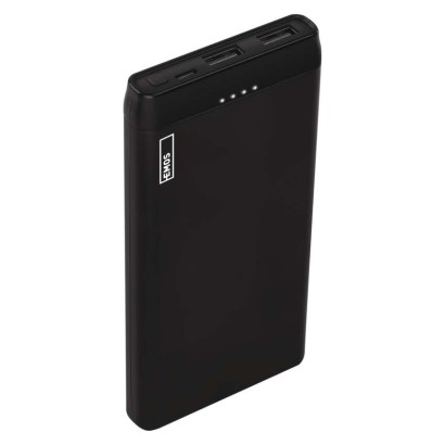 Powerbank EMOS Alpha 10S, 10 000 mAh, 10 W, schwarz
