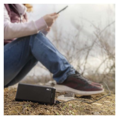 Powerbanka EMOS AlphaQ2 20, 20 000 mAh, 22,5 W, černá