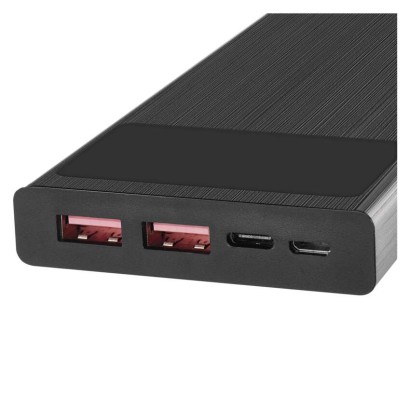 Powerbank EMOS BetaQ 10, 10 000 mAh, 22,5 W, schwarz