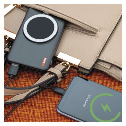 Power bank EMOS WI 1021D, 10 000 mAh, 22,5 W+Wireless