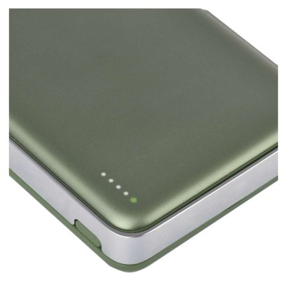 EMOS Powerbank WI 1031, 10 000 mAh, 20 W+Wireless, army-green