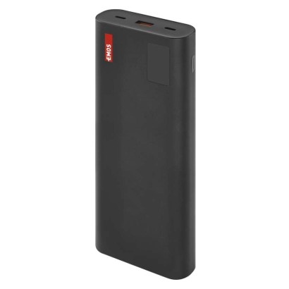 EMOS Powerbank NTBF30, 27 000 mAh, 100 W PD, fekete