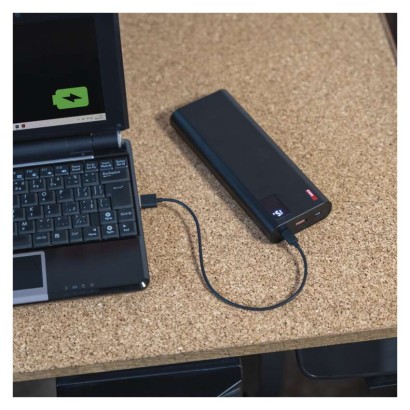 EMOS Powerbank NTBF30, 27 000 mAh, 100 W PD, fekete