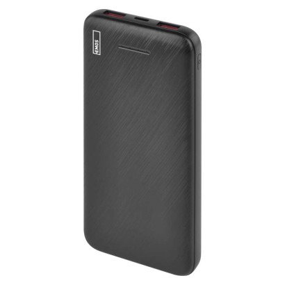 EMOS AlphaQ3 powerbank, 10 000 mAh, 22,5 W, črni