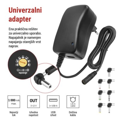 Usmernik pulzni 1000MA, USB