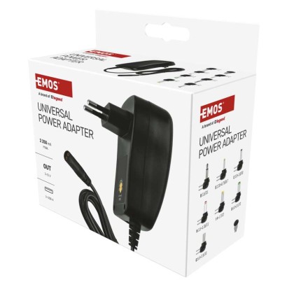 Universalus USB maitinimo adapteris 2250 mA su antgaliais