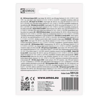 USB Netzadapter QUICK 3A (18W