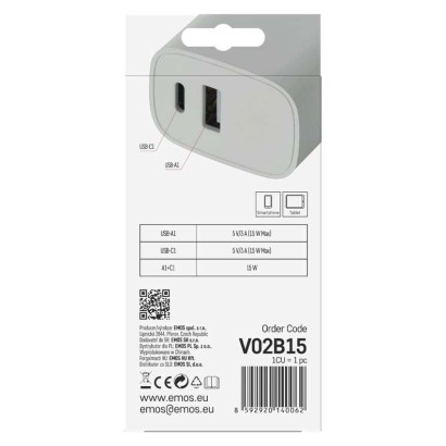 USB Netzadapter BASIC 15 W max.
