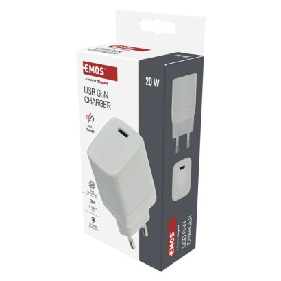 Universalus USB sieninis įkroviklis GaN PD 20 W maks.