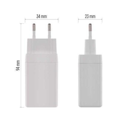 USB Netzadapter GaN PD 65 W max.