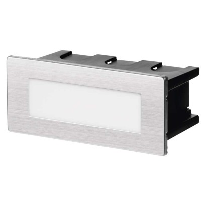 5 + 1 Orientacijsko LED svetilo AMAL, vgradna, kvadratna 1,5W WW IP65