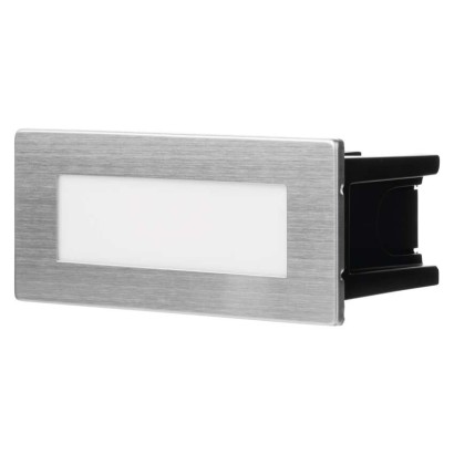 5 + 1 Orientacijsko LED svetilo AMAL, vgradna, kvadratna 1,5W WW IP65