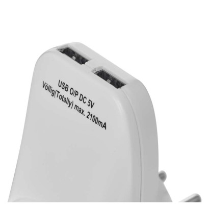 Steckdose + 2x USB SCHUKO