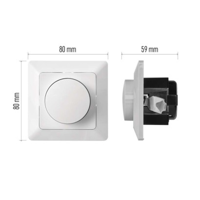 Triac zatemnilnik št. 6 za zatemnilne LED žarnice