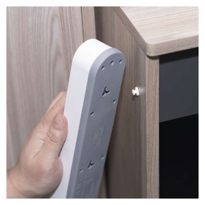 Pagarinātājs, 3 m / 5 kontaktligzdas / ar slēdzi / balts / 1× USB-A + 1× USB-C / 1,5 mm2