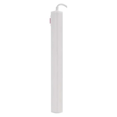 Steckdosenleiste 3 m / 5 Steckdosen / Schalter / weiß / 1× USB-A + 1× USB-C / 1,5 mm2