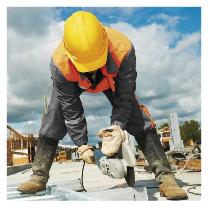 Lauko Ilgin. kabelio ritė 25 m / 3 lizdai / juoda / guma / 230 V/400 V / 1,5 mm2 