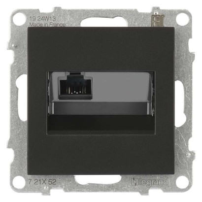 Legrand Suno zásuvka datová RJ45, černá