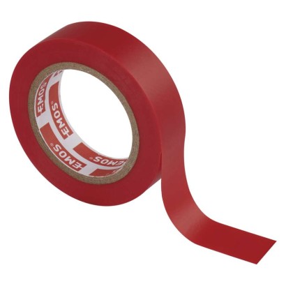 Isolierband PVC 15mm/10m Rot, 10 Stk.