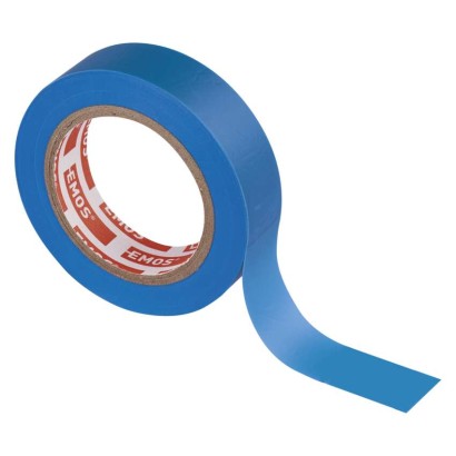 Izolační páska PVC 15mm / 10m modrá, 10 ks