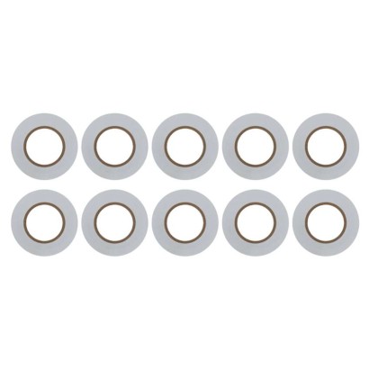 Isolierband PVC 19mm/20m weiß, 10 Stk.