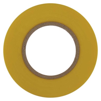 Izolační páska PVC 19mm / 20m žlutá, 10 ks