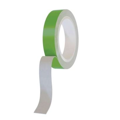  Kétoldalas habszalag 20 mm / 3 m, zöld