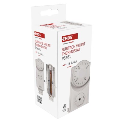 Anlege-Thermostat P5681, manuell