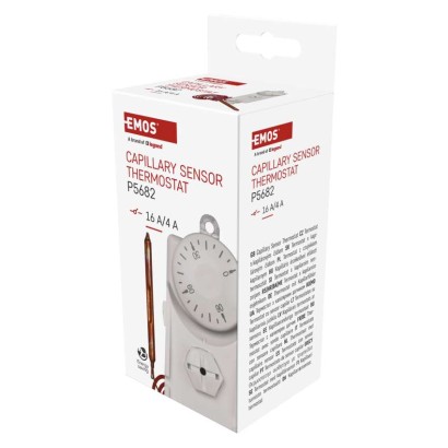 Anlege-Thermostat mit Fernfühler P5682, manuell