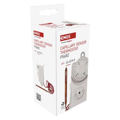 Anlege-Thermostat mit Fernfühler P5682, manuell