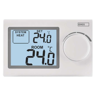 Raumthermostat P5604, manuell, verkabelt