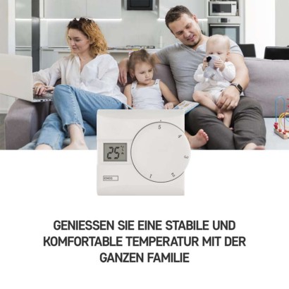 Raumthermostat P5603R, manuell, verkabelt