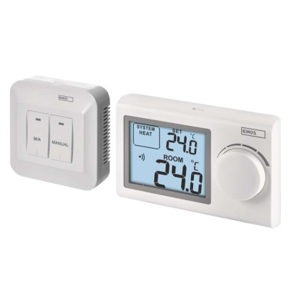 Raumthermostat P5614, manuell, kabellos