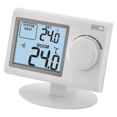 Raumthermostat P5614, manuell, kabellos