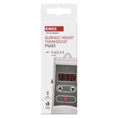 Anlege-Thermostat P5683, manuell