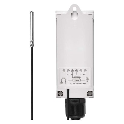 Anlege-Thermostat mit Fernfühler P5684, manuell