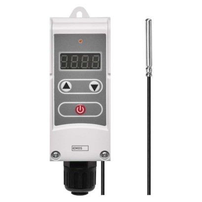 Anlege-Thermostat mit Fernfühler P5684, manuell
