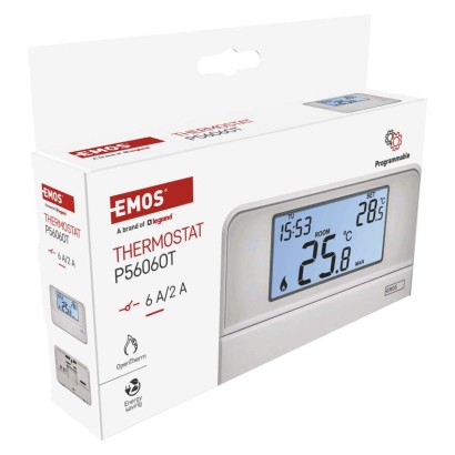 Sobni žični OpenTherm termostat P5606OT s programiranjem