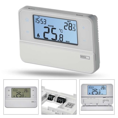 Sobni žični OpenTherm termostat P5606OT s programiranjem