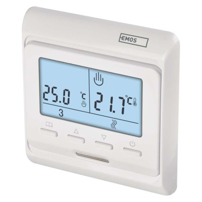 Fußbodenheizung-Thermostat P5601UF, programmierbar, verkabelt