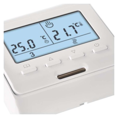 Fußbodenheizung-Thermostat P5601UF, programmierbar, verkabelt