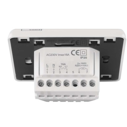 Fußbodenheizung-Thermostat P5601UF, programmierbar, verkabelt