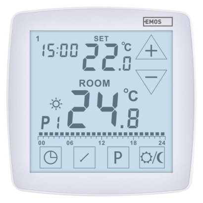 Pokojový programovatelný drátový OpenTherm termostat P56A01
