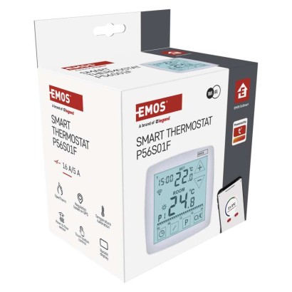 GoSmart Fußbodenheizung-Thermostat P56S01F mit WiFi, programmierbar, verkabelt
