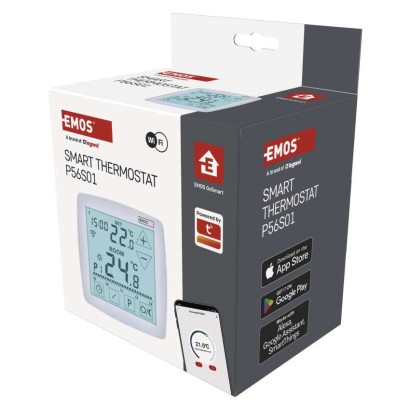 GoSmart Raumthermostat P56S01 mit WiFi, programmierbar, verkabelt