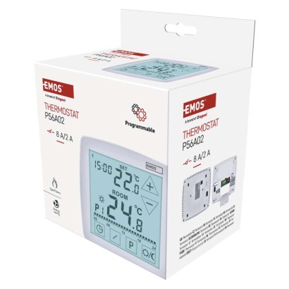 Izbový programovateľný drôtový OpenTherm termostat P56A02