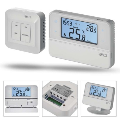 Sobni brezžični OpenTherm termostat P5616OT s programiranjem