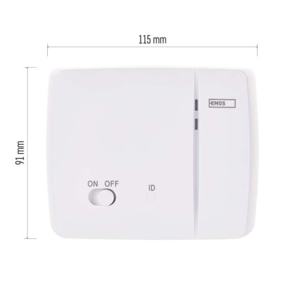 Empfänger für OpenTherm Raumthermostat P5611OT, P56S11, P56A11, programmierbar, kabellos